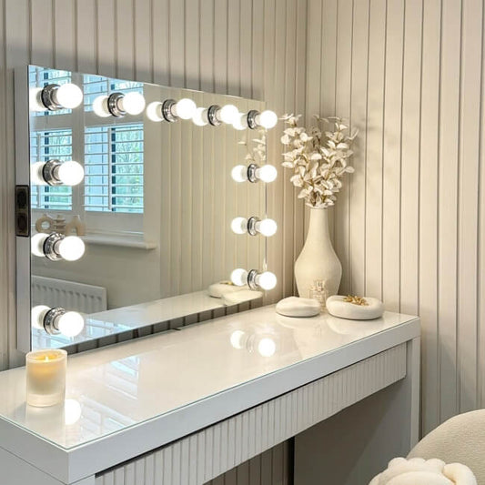 Luxe Bluetooth LED Vanity Mirror, 80x60cm